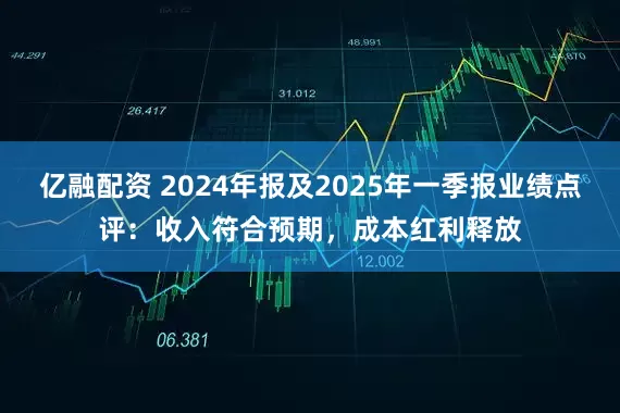 亿融配资 2024年报及2025年一季报业绩点评:收入符合预期,成本红利释放