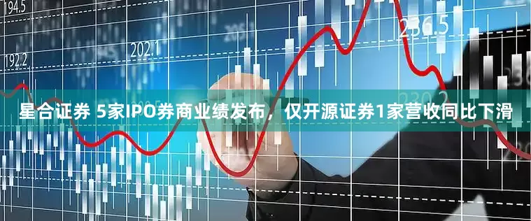 星合证券 5家IPO券商业绩发布，仅开源证券1家营收同比下滑