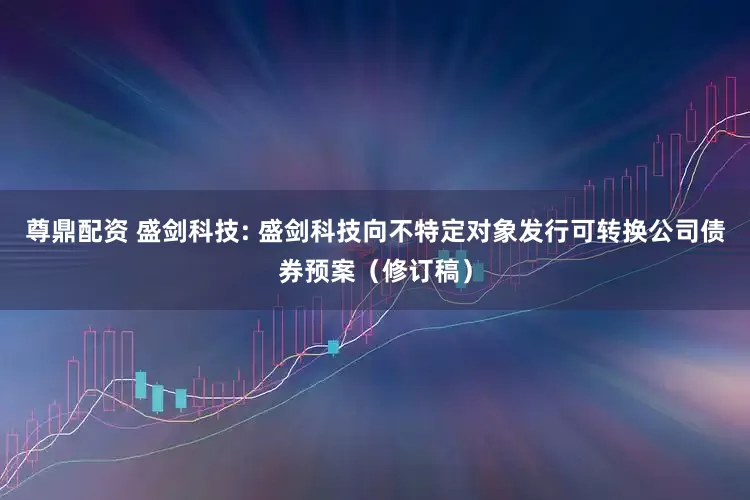 尊鼎配资 盛剑科技: 盛剑科技向不特定对象发行可转换公司债券预案（修订稿）